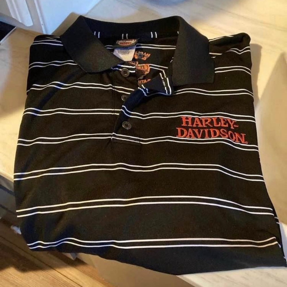 Harley Davidson Polo Shirt, QUÉBEC, CANADA, Size XL